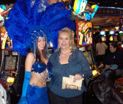 showgirl costume blue pizzazz